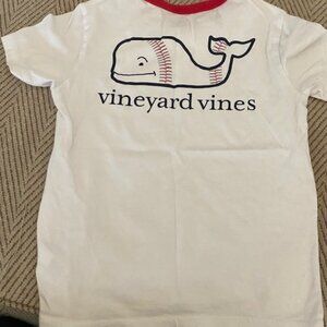 Vineyard Vines Boys Baseball Whale T-Shirt – Size 6